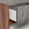 Nova Domus Rado Modern Walnut & Stucco Nightstand