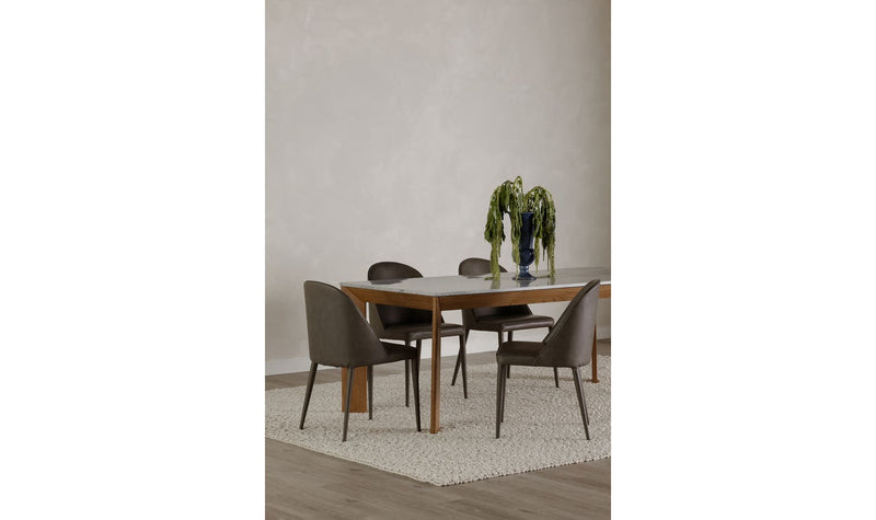 Burton Dining Chair Vegan Leather- Set Of Two