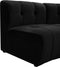 Limitless Modular Velvet 2 Piece Loveseat