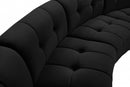 Limitless Modular Velvet 13 Piece Sectional