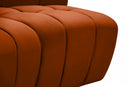 Limitless Modular Velvet 2 Piece Loveseat