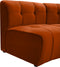 Limitless Modular Velvet 2 Piece Loveseat