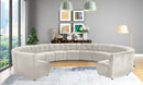 Limitless Modular Velvet 13 Piece Sectional