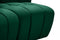 Limitless Modular Velvet 2 Piece Loveseat