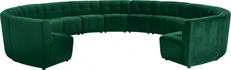 Limitless Modular Velvet 13 Piece Sectional