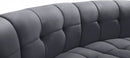 Limitless Modular Velvet 6 Piece Sectional