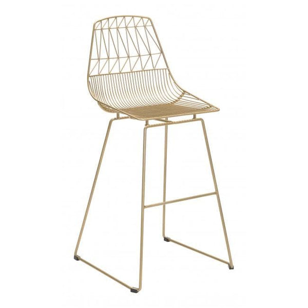 Brody Bar Chair Gold