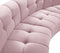 Limitless Modular Velvet 2 Piece Loveseat