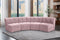 Limitless Modular Velvet 4 Piece Sectional