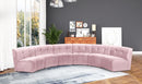 Limitless Modular Velvet 6 Piece Sectional