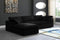 Cozy 4 Piece Velvet Modular Overstuffed Reversible Sectional