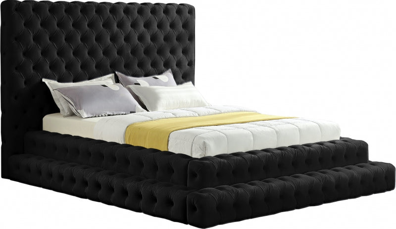 Revel Velvet Bed