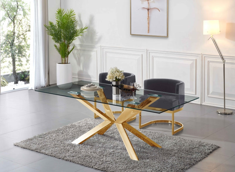 Capri Gold Dining Table