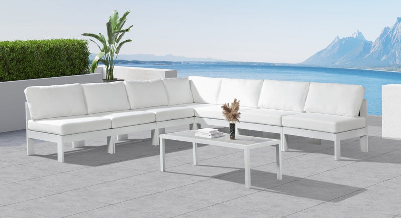 Nizuc Aluminum Modular 7pc Sectional