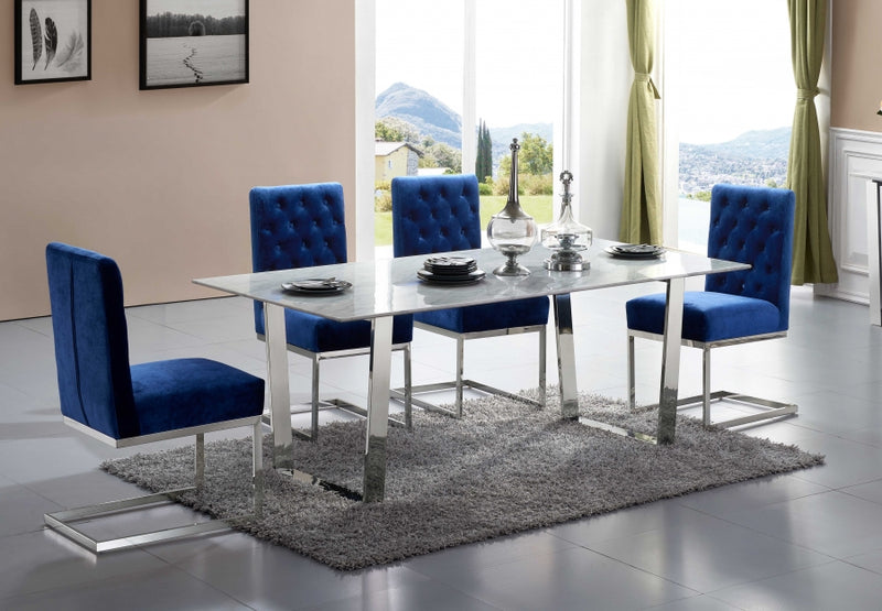 Carlton Chrome Dining Table