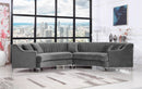 Jackson Velvet 2 Piece Sectional