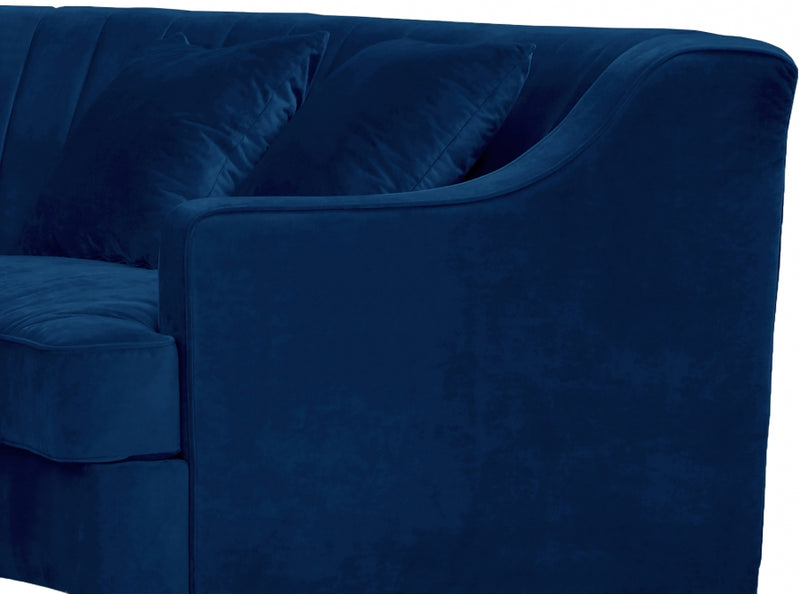 Jackson Velvet 2 Piece Sectional