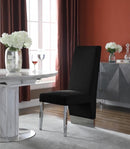 Porsha Velvet Dining Chair set of 2