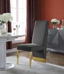 Porsha Velvet Dining Chair set of 2