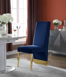 Porsha Velvet Dining Chair set of 2