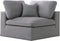 Serene Linen Deluxe Cloud Modular Overstuffed Chair