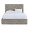 Alexandra Solid Wood Storage Bed in Rustic Latte