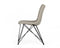 Naomi - Modern Grey Leatherette Dining Chair (Set of 2)