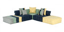 Divani Casa Dubai Modular Fabric Sectional Sofa