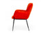 Modrest Frisco - Mid-Century Orange Velvet dining Chair