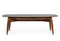 Modrest Ackley - Modern Walnut Rectangular Dining Table