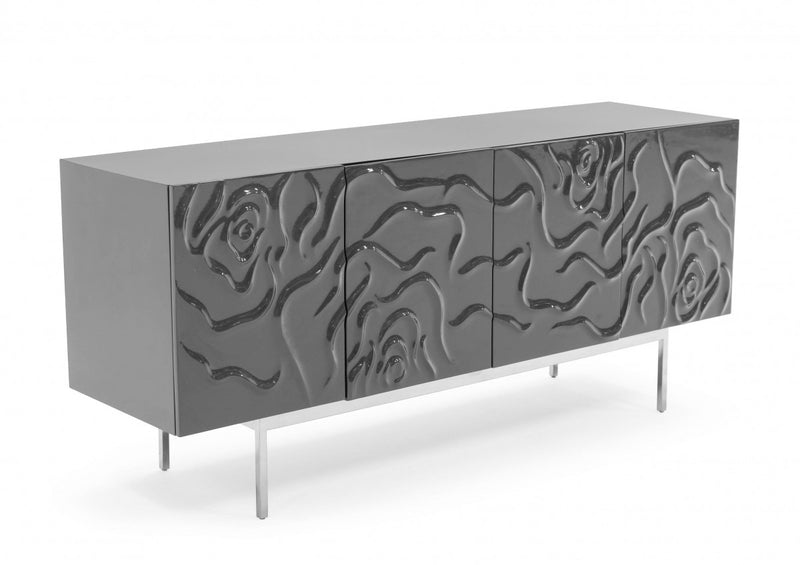 Modrest Gwen - Modern High Gloss Buffet