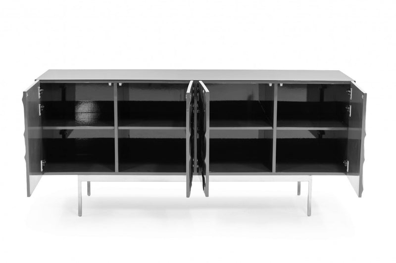 Modrest Gwen - Modern High Gloss Buffet