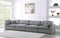 Serene 4 Piece Linen Fabric Modular Sofa