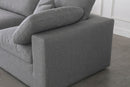 Serene 4 Piece Linen Fabric Modular Sofa