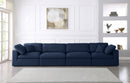 Serene 4 Piece Linen Fabric Modular Sofa