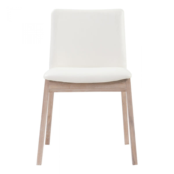 Deco Oak Dining Chair-Sef Of 2