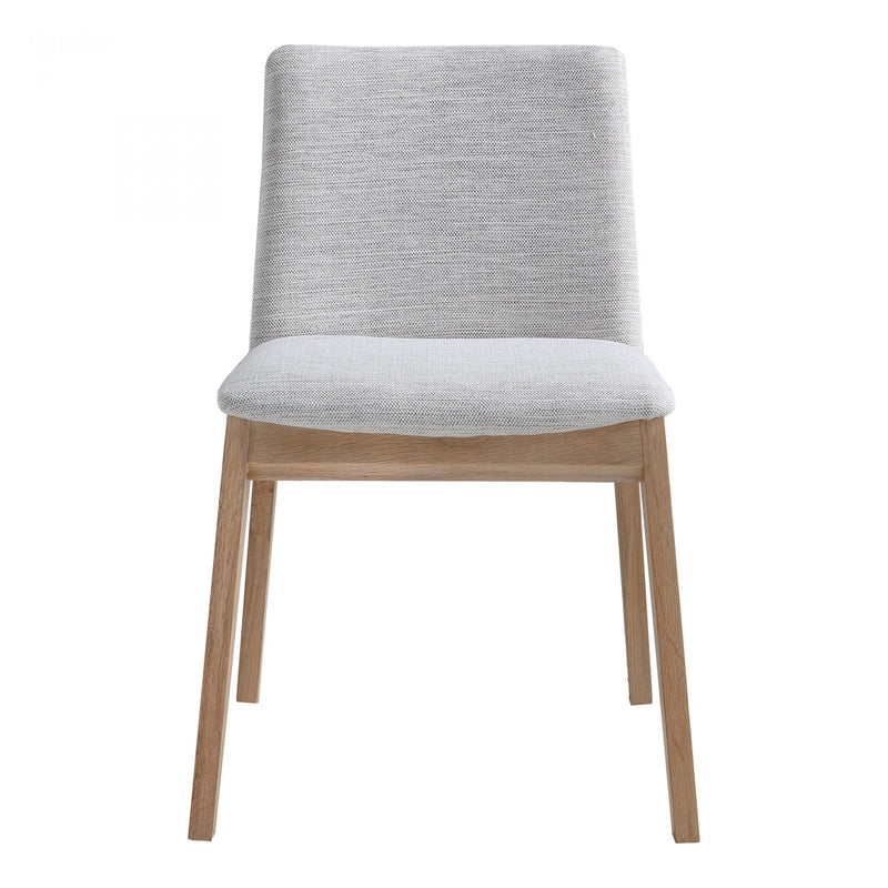 Deco Oak Dining Chair-Sef Of 2