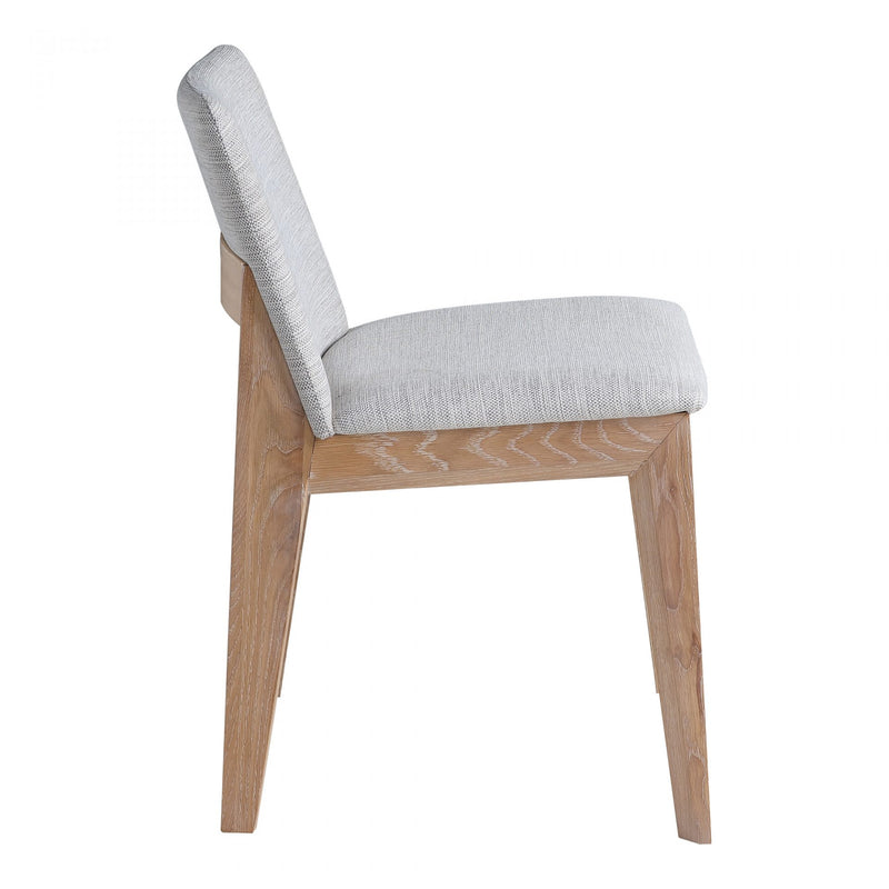 Deco Oak Dining Chair-Sef Of 2