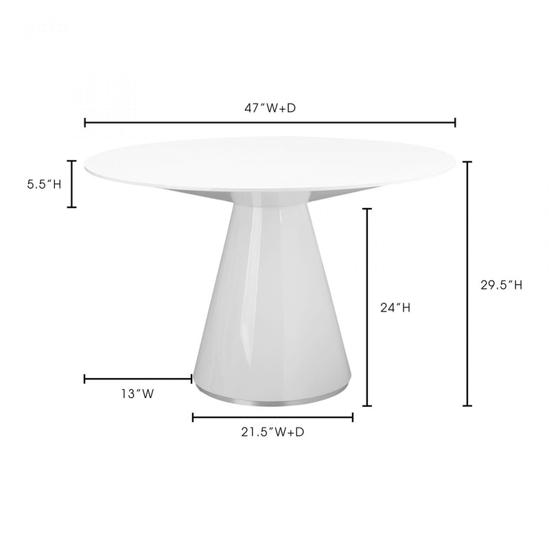 Otago Dining Table Round