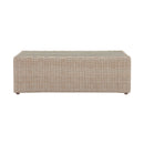 Cali Natural Wicker Outdoor Ottoman