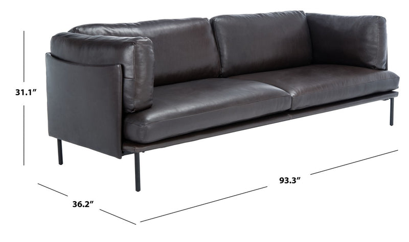 Harriet Leather Sofa