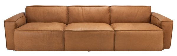 Elessia 3 Seater Leather Sofa