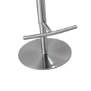 Reagan Silver Adjustable Stool