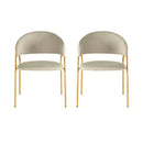 Lara Cream Dining Chair - Set of 2