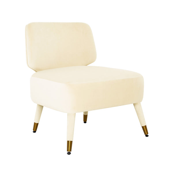 Athena Velvet Accent Chair