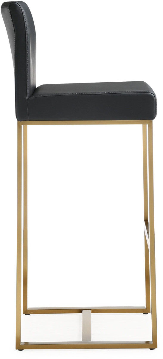 Denmark Gold Steel Barstool-Set of 2