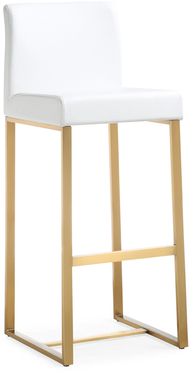 Denmark Gold Steel Barstool-Set of 2