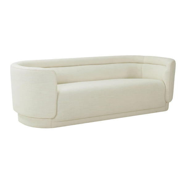 Macie Cream Linen Sofa