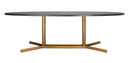 Gemma Black Marble Coffee Table - hollywood-glam-furnitures