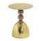 Daleyza Gold Side Table